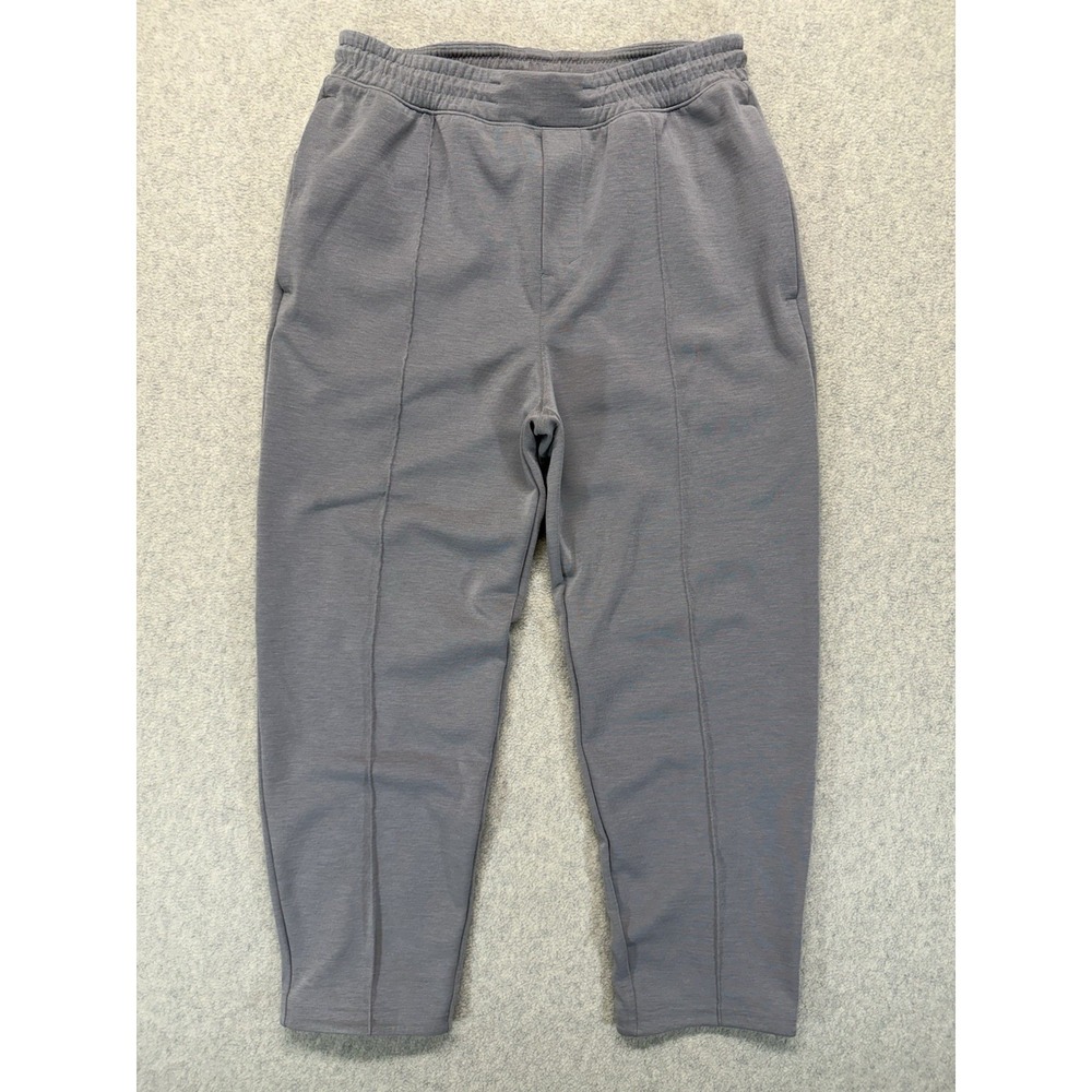 Lululemon City Sweat‎ Jogger Pants Men's Medium Gray Tapered Athletic Lounge